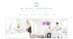 Desktop Screenshot of dr-schoenberger.com