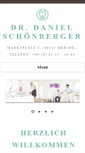 Mobile Screenshot of dr-schoenberger.com